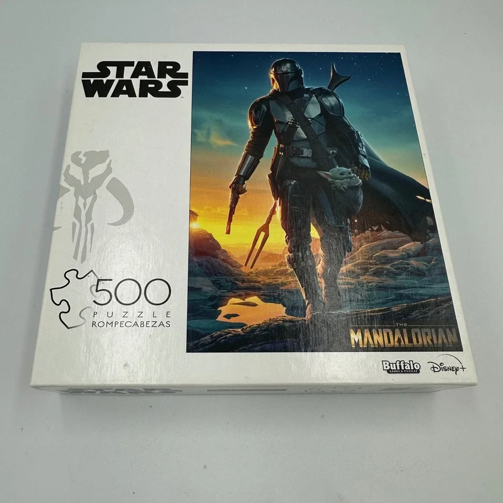 Star Wars The Mandalorian 500 Piece Jigsaw Puzzle Buffalo Games‎ Disney